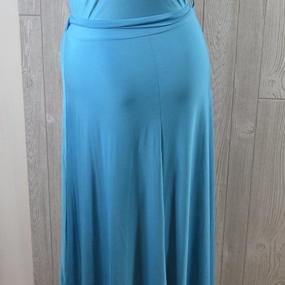 Ella Samani TEAL GREEN  Maxi Dress PLUS SIZE - Picture 10 of 13